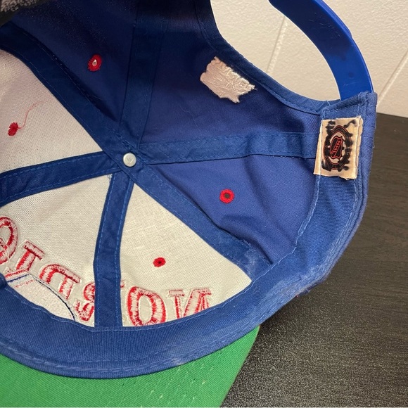 Vintage 90s Starter Quebec Nordiques Official NHL Hockey SnapBack Hat - Picture 11 of 14